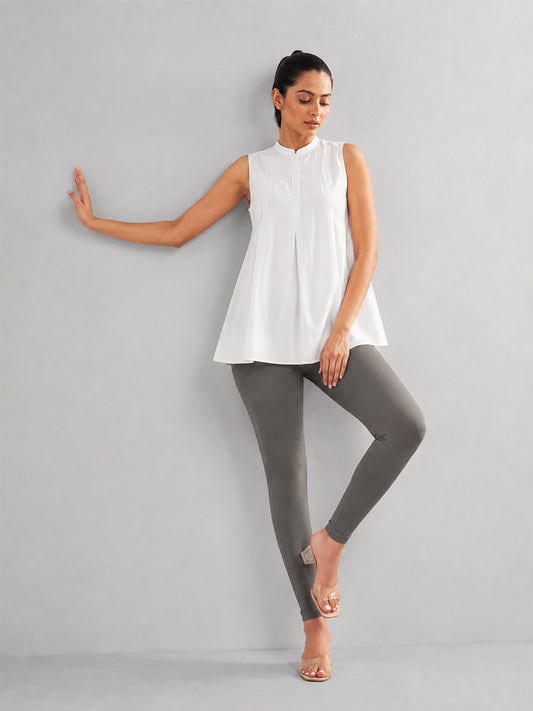 Ankle Length Leggings Grey