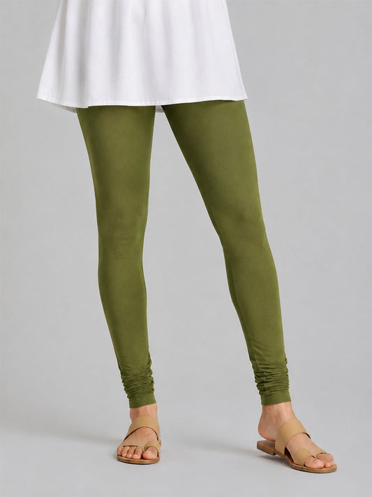 Churidar Leggings Olive
