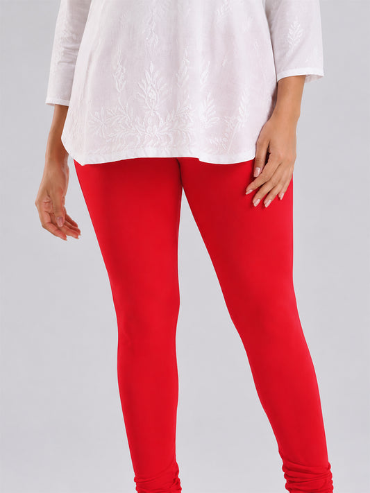 Churidar Leggings Red