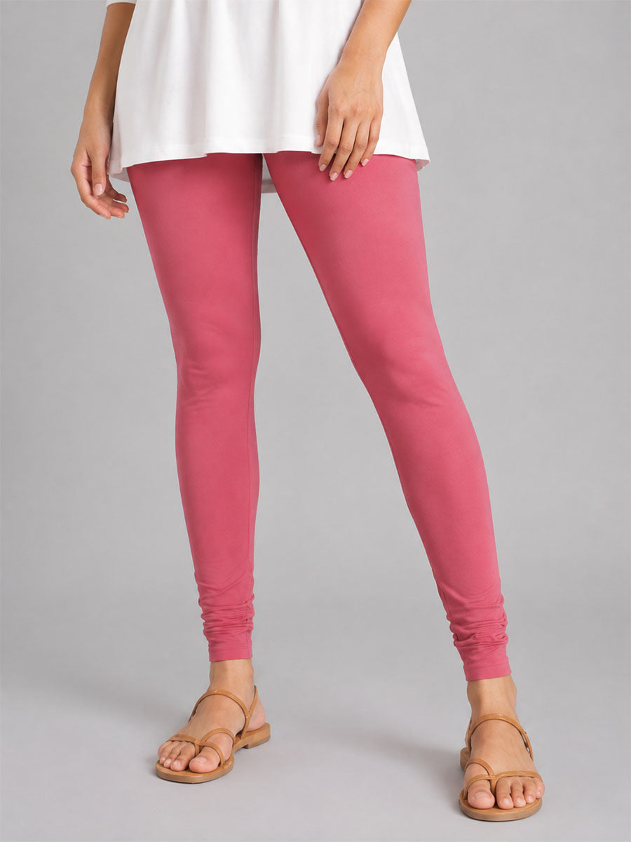 Churidar Leggings Rose wine
