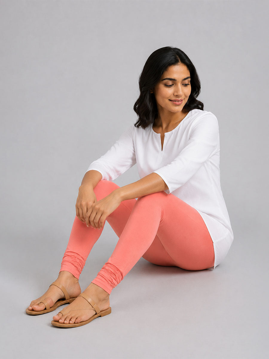 Churidar Leggings Tera cotta