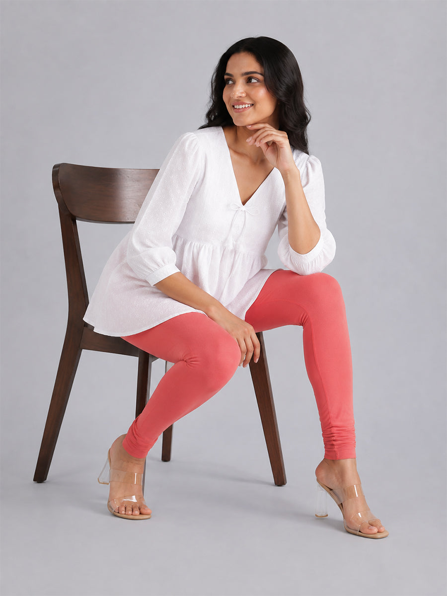 Churidar Leggings Tea Rose