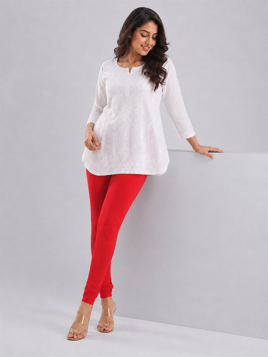 Churidar Leggings Red