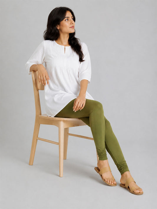 Churidar Leggings Olive