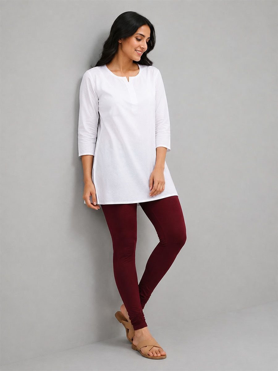 Churidar Leggings Wine