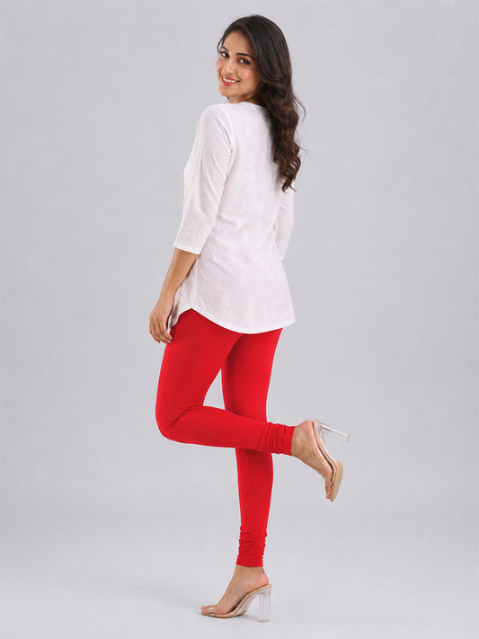 Churidar Leggings Red
