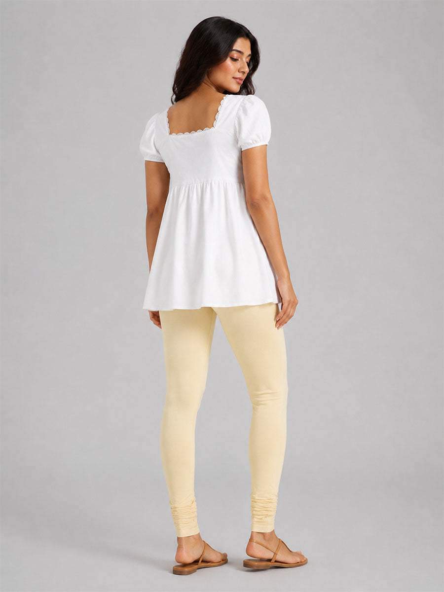 Churidar Leggings Cream