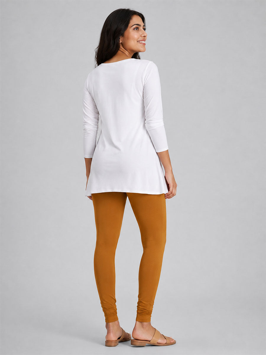 Churidar Leggings Mustard