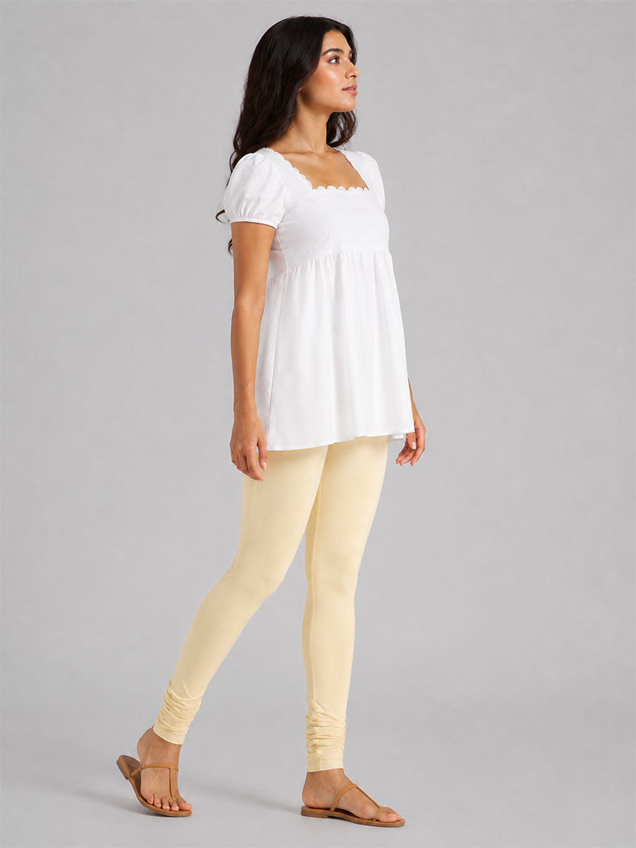 Churidar Leggings Cream