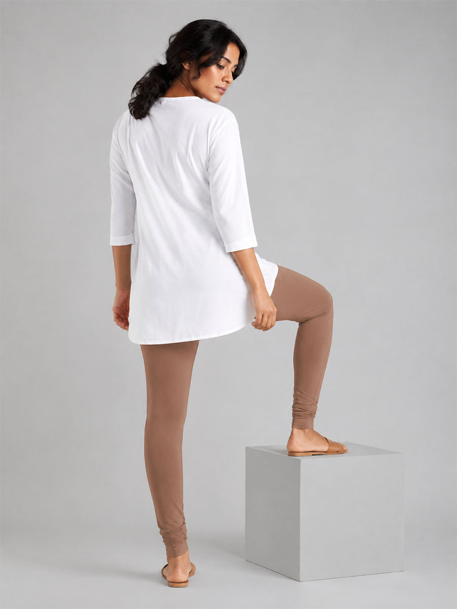 Churidar Leggings Silver Grey