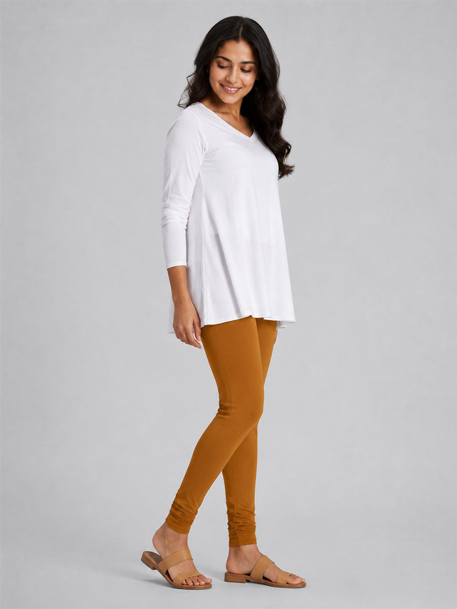 Churidar Leggings Mustard