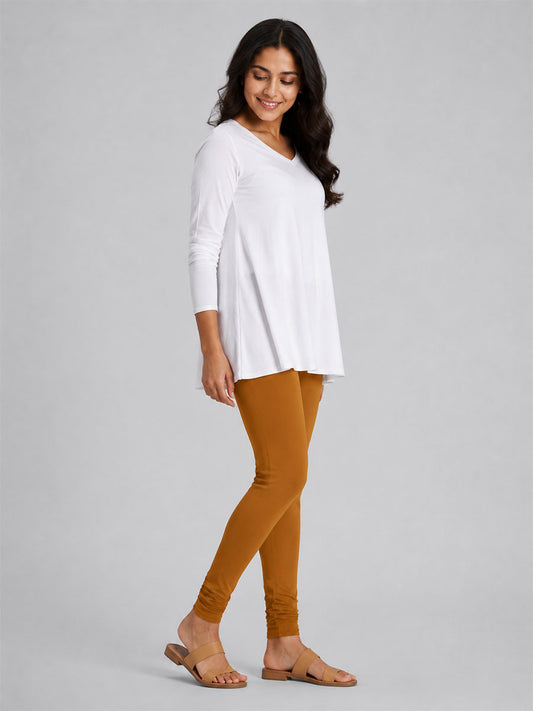Churidar Leggings Mustard