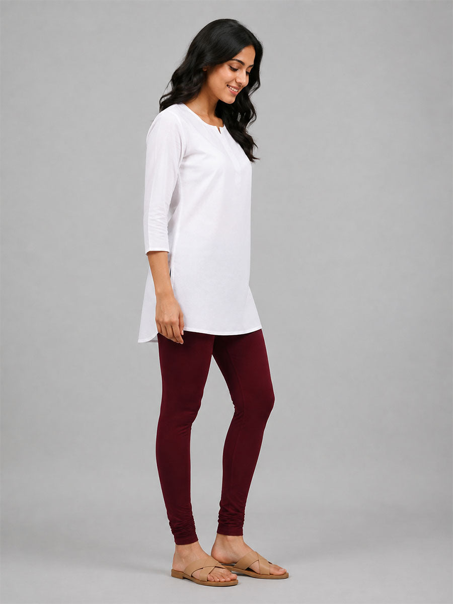 Churidar Leggings Wine