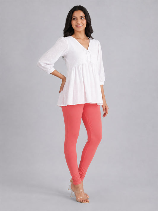 Churidar Leggings Tea Rose