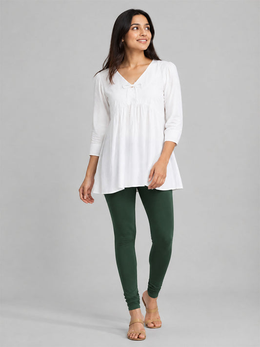Churidar Leggings Bottle Green