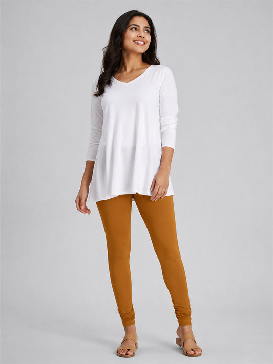 Churidar Leggings Mustard