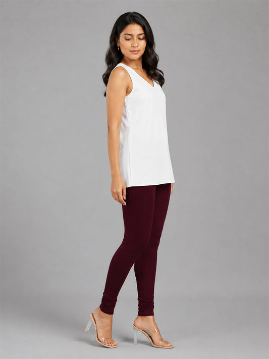 Churidar Leggings Maroon