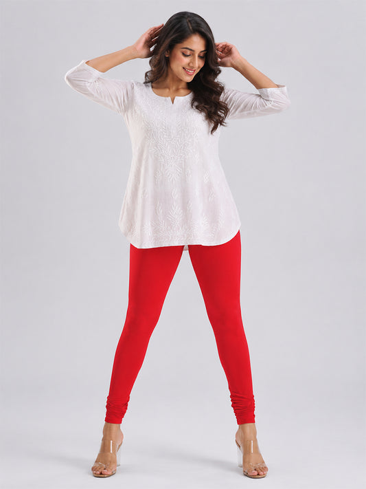 Churidar Leggings Red