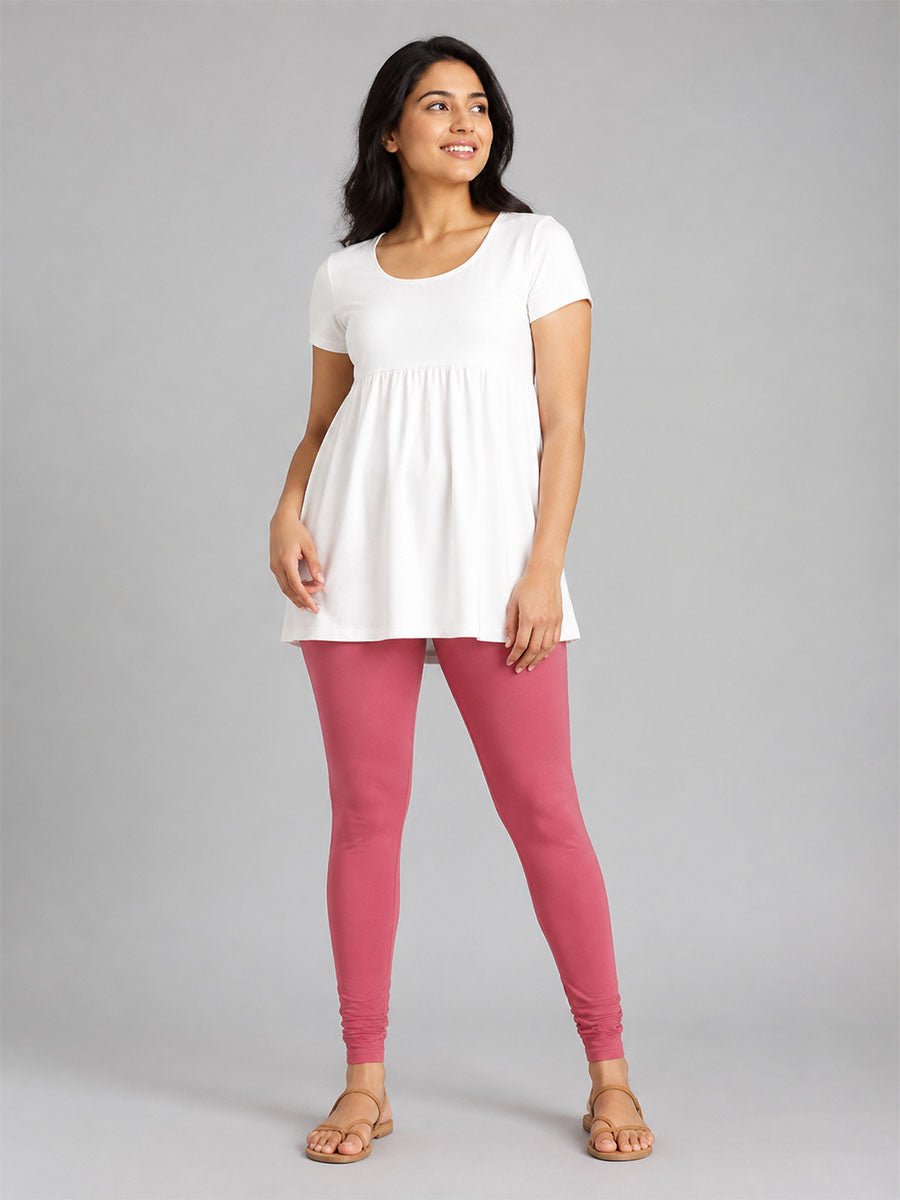 Churidar Leggings Rose wine