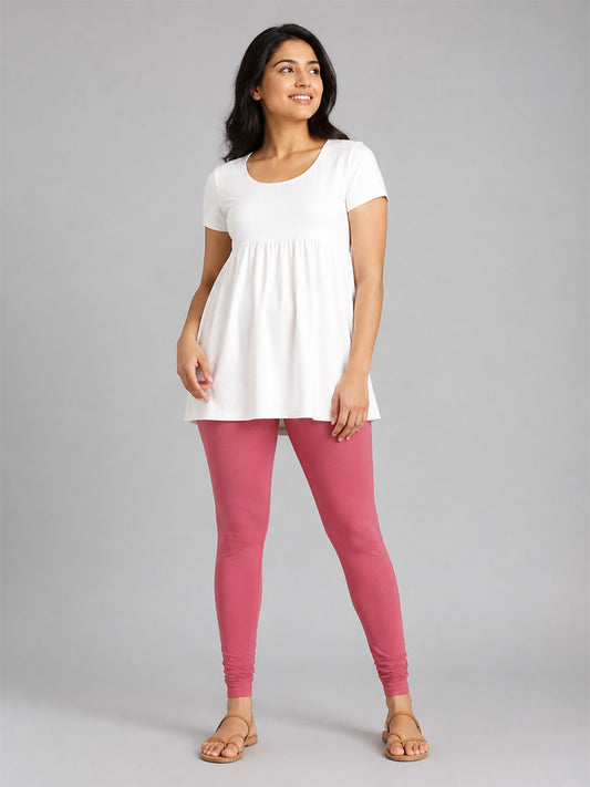 Churidar Leggings Rose wine