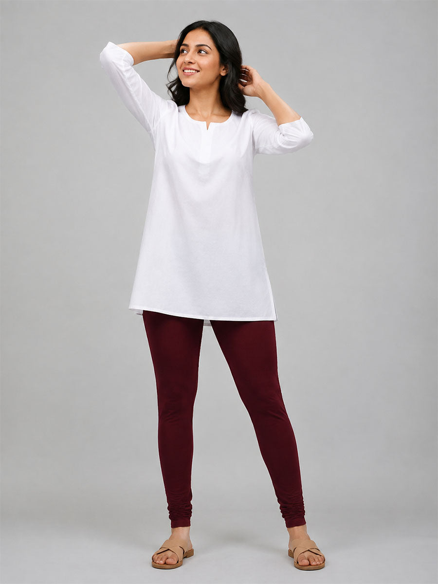 Churidar Leggings Wine