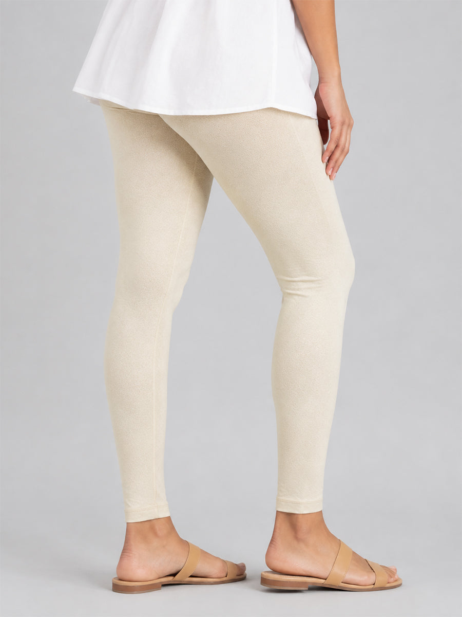 Ankle Length Leggings Cream