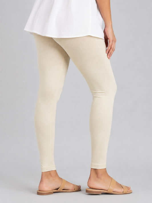 Ankle Length Leggings Cream