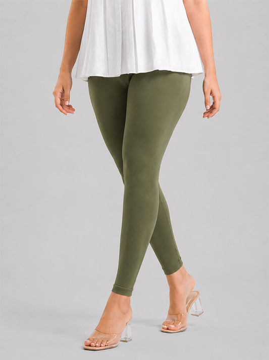 Ankle Length Leggings Water Cress