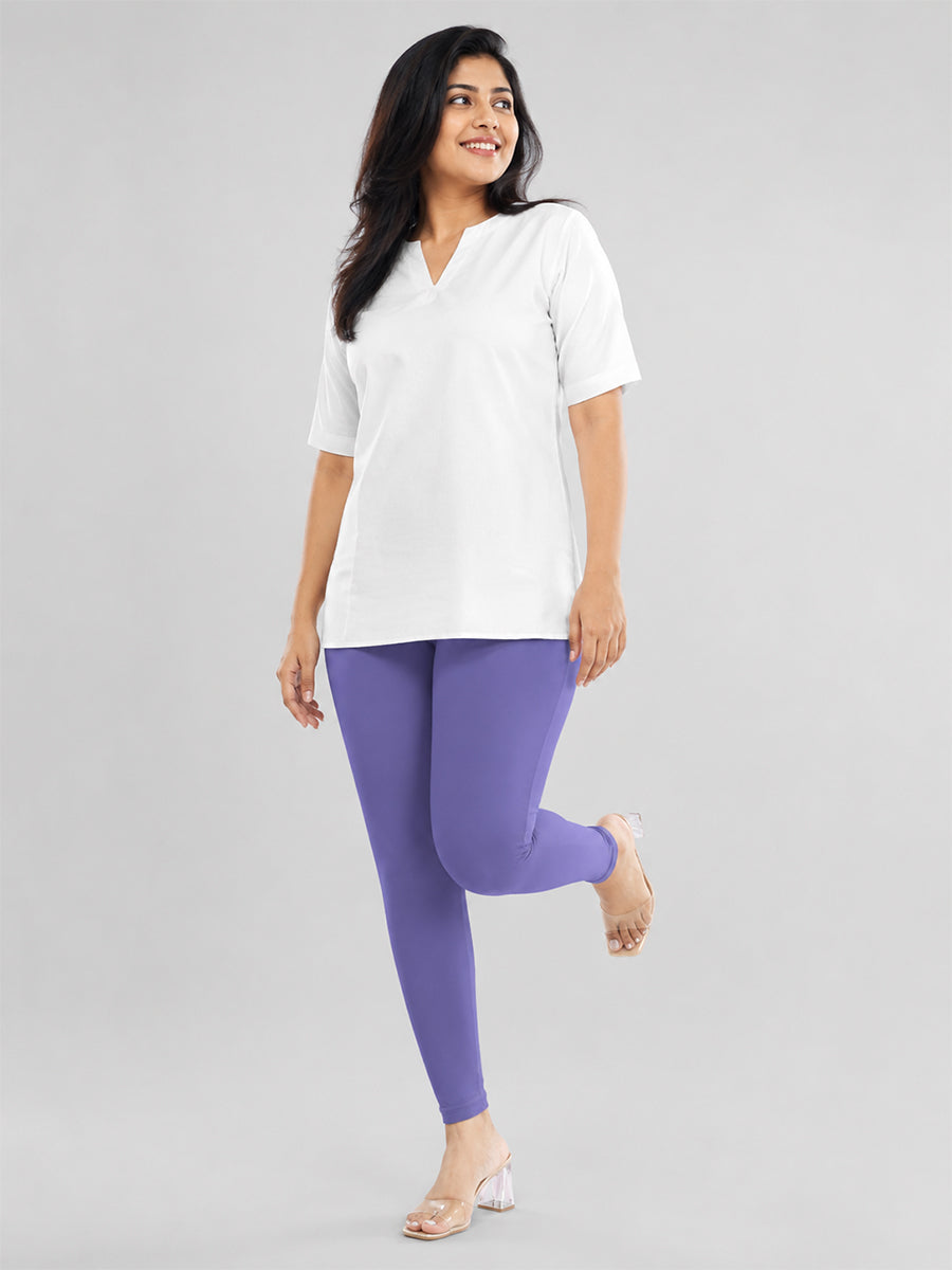 Ankle Length Leggings Lavander