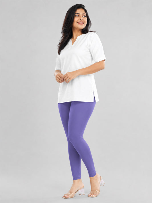 Ankle Length Leggings Lavander