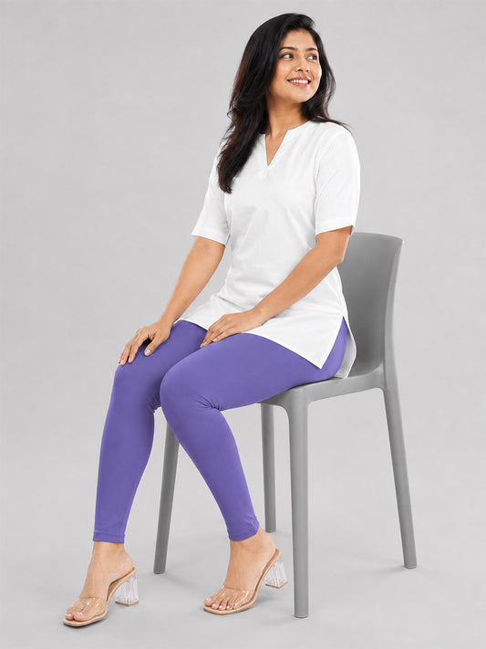 Ankle Length Leggings Lavander