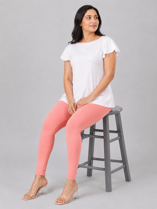 Ankle Length Leggings Teracotta
